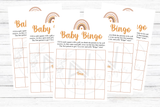 Boho Rainbow Baby Shower Signs & Games Bundle (Digital Downloads)
