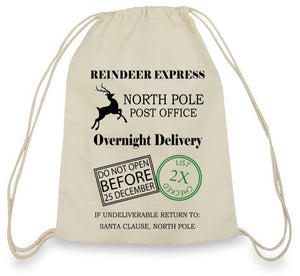CLEARANCE Reindeer Express Canvas Backpack Bag