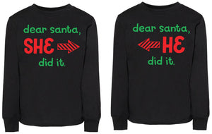 Dear Santa Kids Shirt