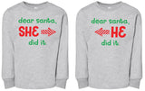 Dear Santa Kids Shirt