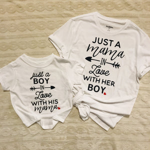 CLEARANCE Just a Mama in Love with Her Boy - Small