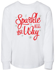 Sparkle all the Way Kids Shirt