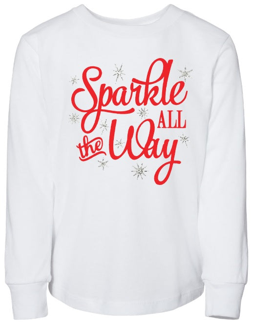 Sparkle all the Way Kids Shirt