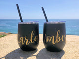 Wine Tumbler with Name